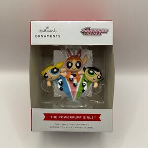 Hallmark Ornaments The Powerpuff Girls From Cartoon Network New In Box